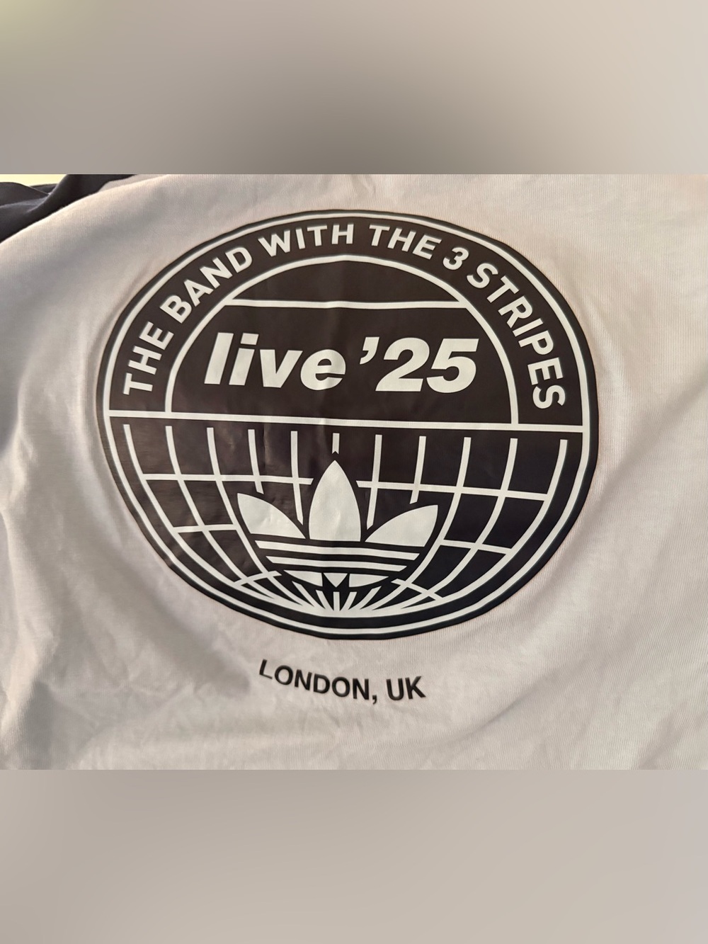 Oasis Adidas Long Sleeve T- Shirt London UK Wembley Extra Large L NWOT US Seller